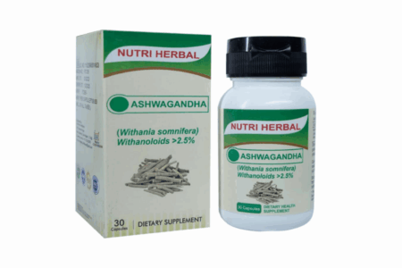 Ashwagandh 500 mg Extract 30 Capsules